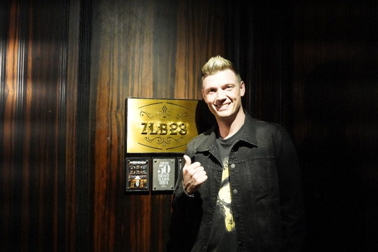 Backstreet Boys’ Nick Carter in ZLB 23, A Kyoto Speakeasy Bar