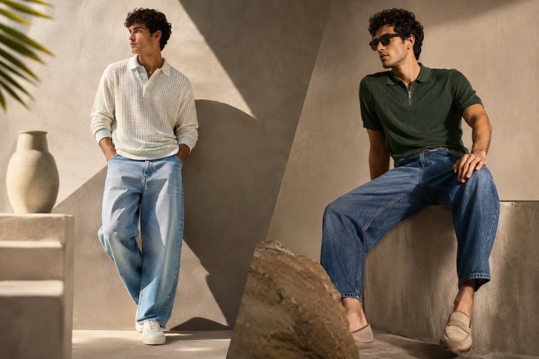 The Death of Skinny Denim: How Relaxed Silhouettes and Textured Polos Are Rewriting Menswear