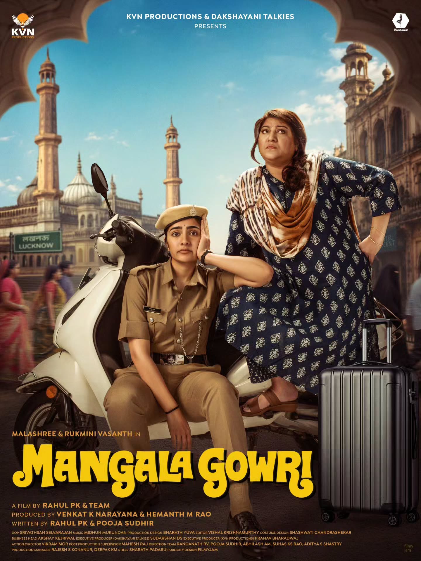 Rukmini Vasanth and Malashree Team Up for Mangala Gowri — And the First Look Already Has Character