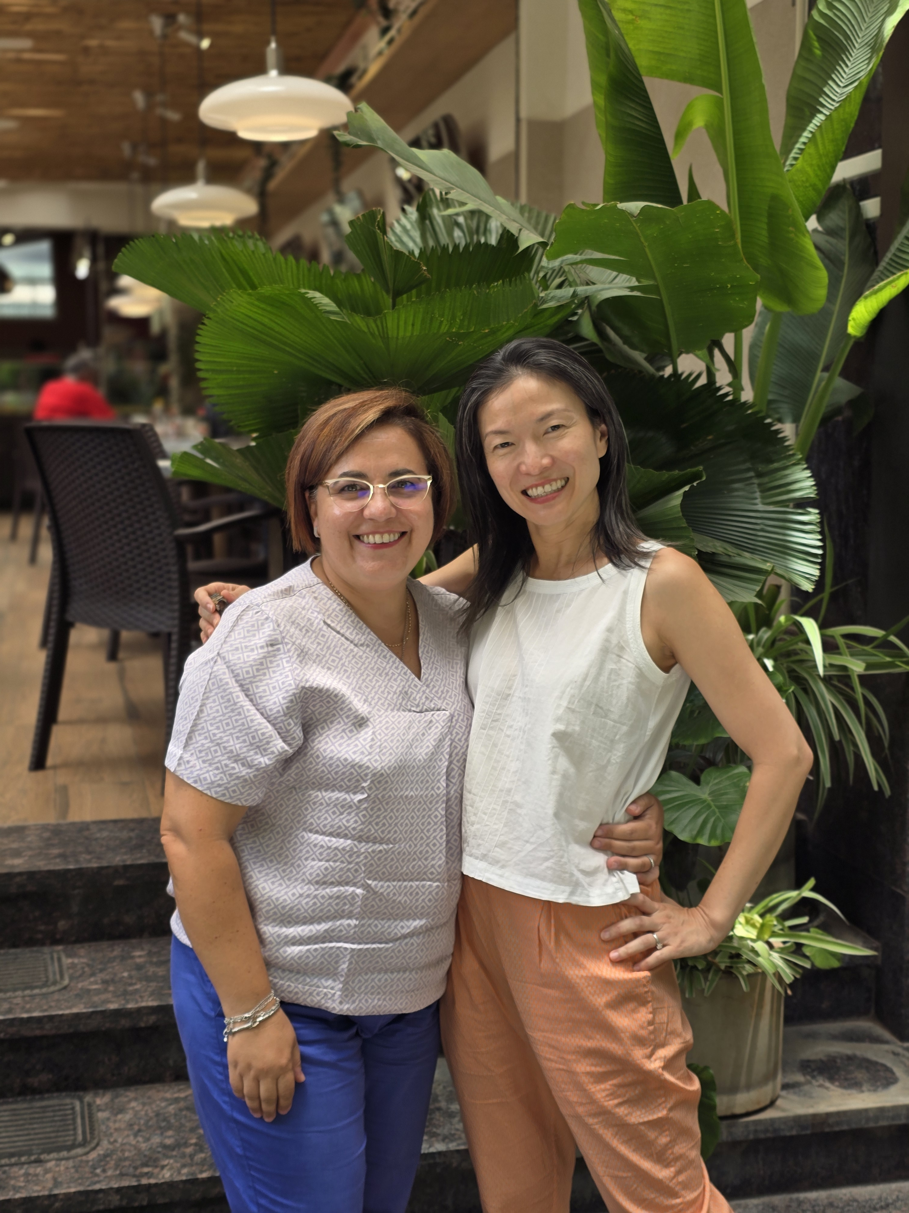 Sara Calderoni and Candice Lock, the collaborators behind the Sara & Candice Italian Sandwich.