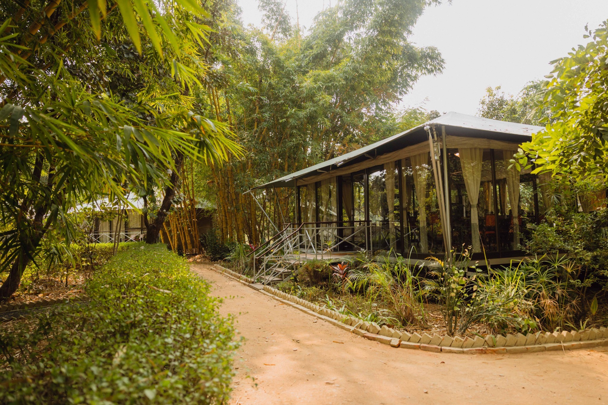Tented accommodation at Bagh Tola Founders Camp