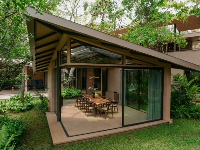 Villa dining space at V Escapes Goa